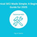 Technical SEO: Icon with a hammer and wrench, symbolizing website repair and optimization tools.